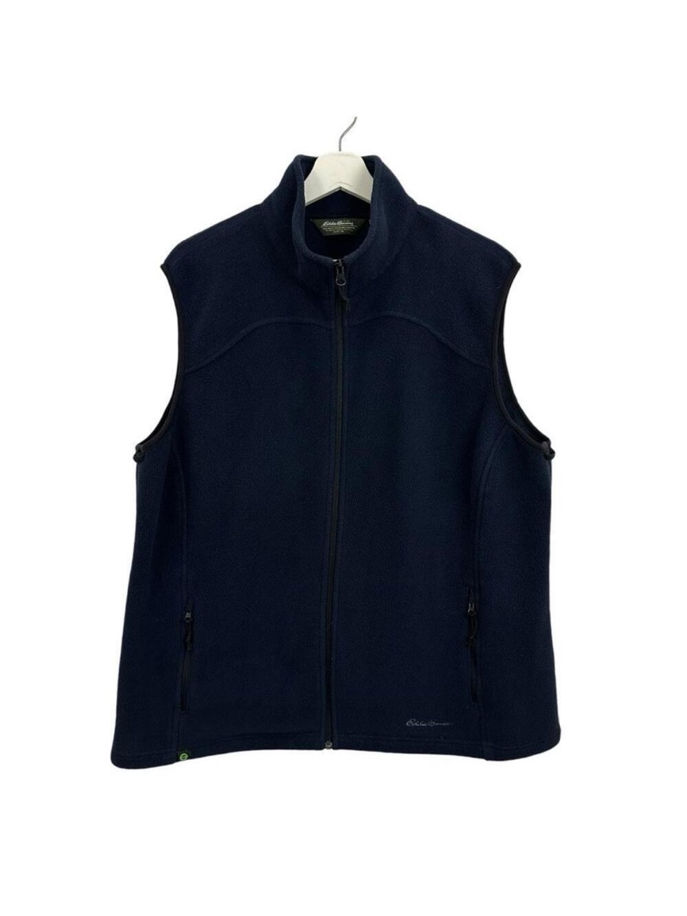 Eddie Bauer Women’s Blue Zip Up Vest Size XXL